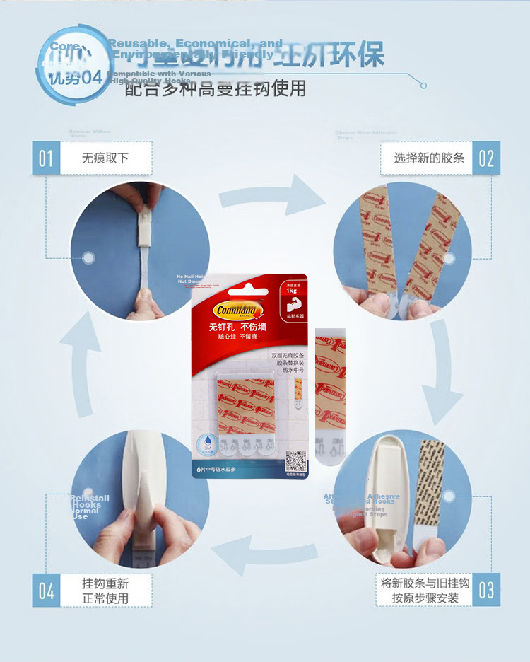 3M Highman Adhesive Tape, Invisible Waterproof Tape Large Size, Water-Proof And Moisture-Proof Easy Storage (Large Size) 7