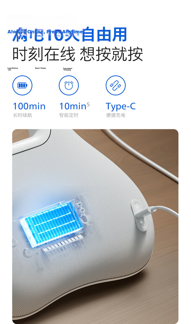 PHILIPS Waist Massager Cushion Shoulder Neck Back Massager Lumbar Heat Kneading Tapping Gift for Parents and Loved Ones 3117B 18