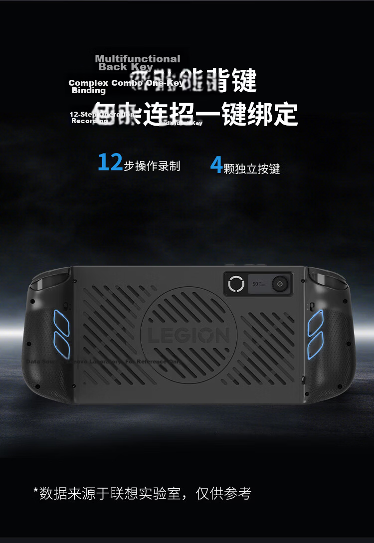 Lenovo Legion Y700 5th Gen Tablet Custom Gaming Controller G9 2026 Wired Direct Connection Ultra-Low Latency Linear Trigger Carbon Crystal Gray 9
