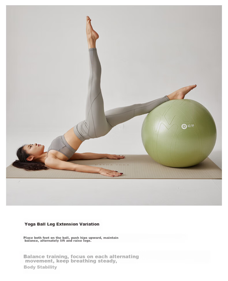 Hatha Yoga Ball Maternity Anti-Burst Fitness Ball Children's Sensory Integration Training Balance Elastic Partition Non-Slip Large Dragon Ball 9