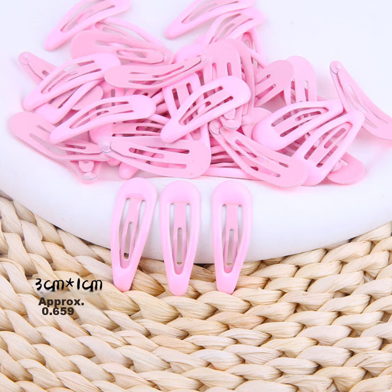 Jiaoxuefei Waterdrop Hair Clips 20pcs Colorful Side Clips for Back Hair Bangs Hairpin Updo Clips Forehead Small Clamps 6