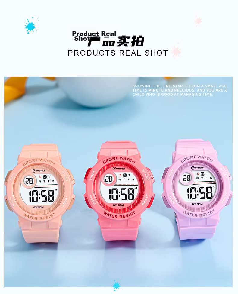 40,000 Kilometers Kids Watch for 3-6 Year Old Girls and Boys Toddler Baby Animal Toy Cartoon Electronic Watch Detachable Gift 13