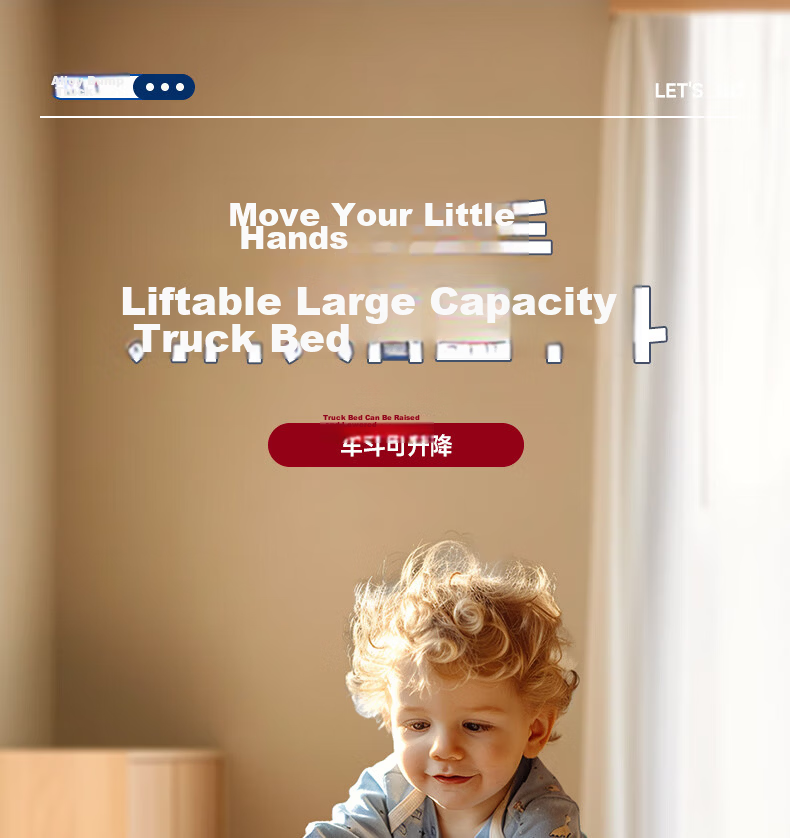 BEIBITONGHUA 1:16 Alloy Dump Truck Construction Vehicle Children's Toy Car Model Transport Truck Boy's Birthday Gift 3
