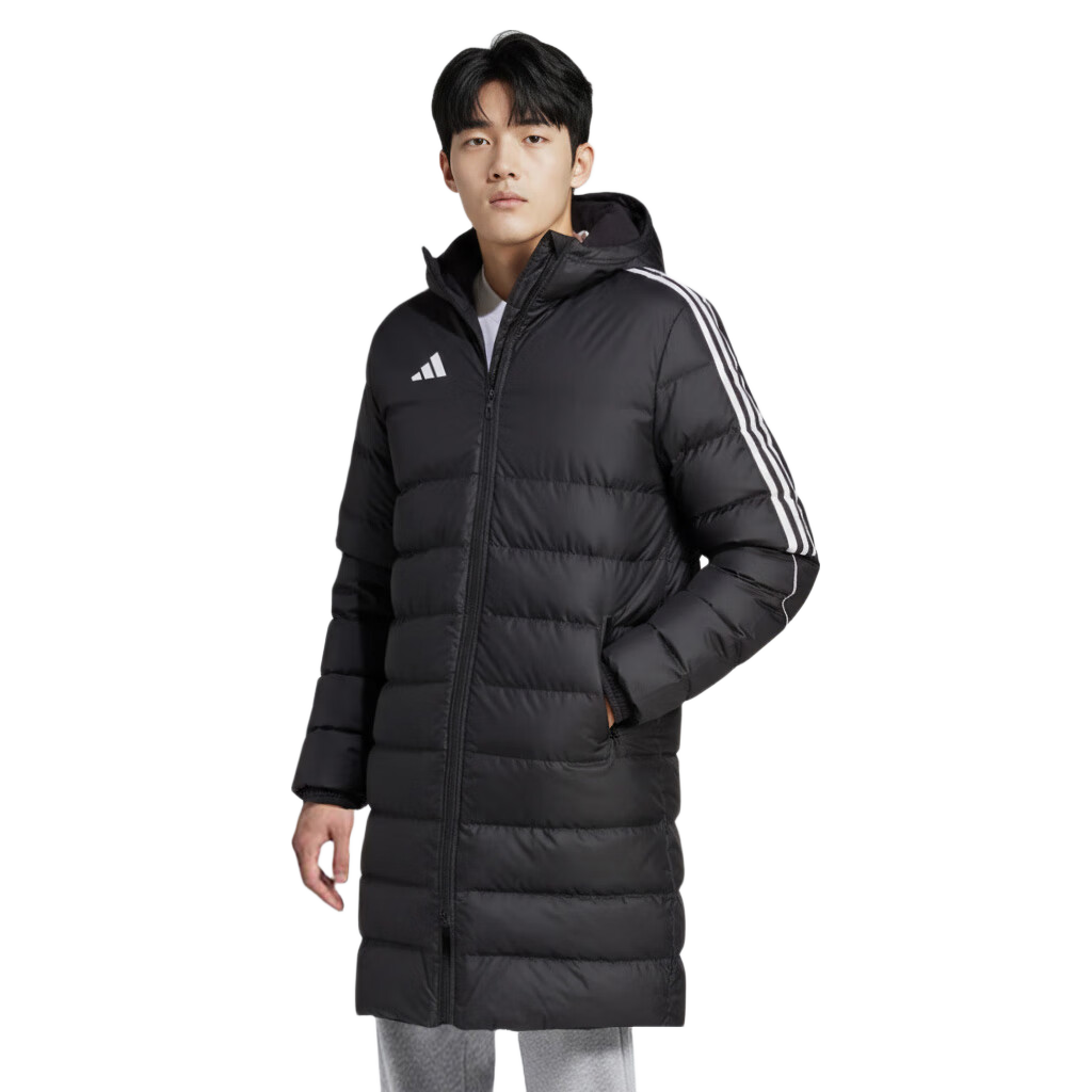 Adidas Men's Football Series TIRO23L LNGDWN Long down Jacket HS7238 Black XL