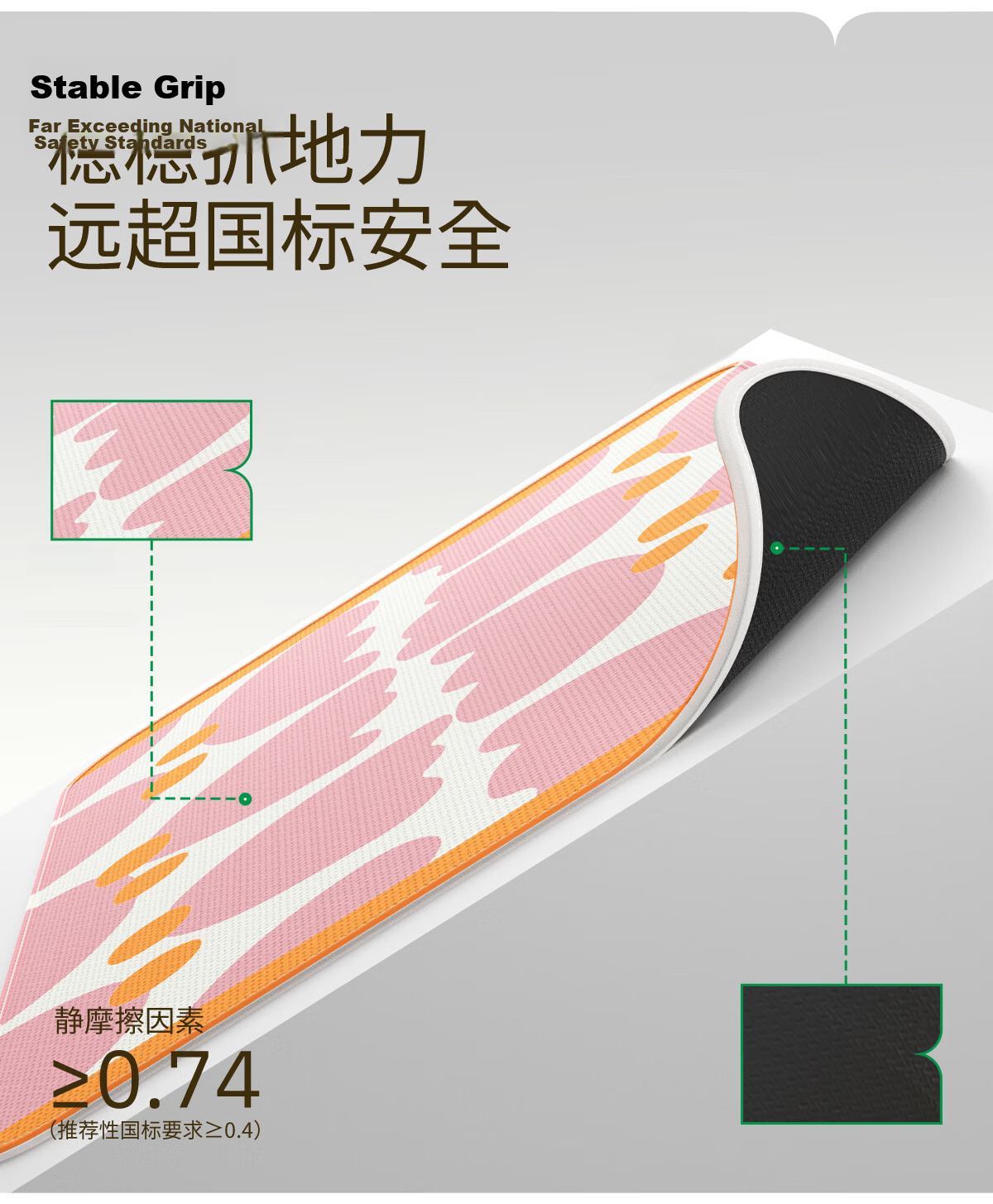COMICOMI × JDear "Summer Special" Small Coconut Square Absorbent Bath Mat Non-Slip Thickened Floor Mat 40*60cm 18