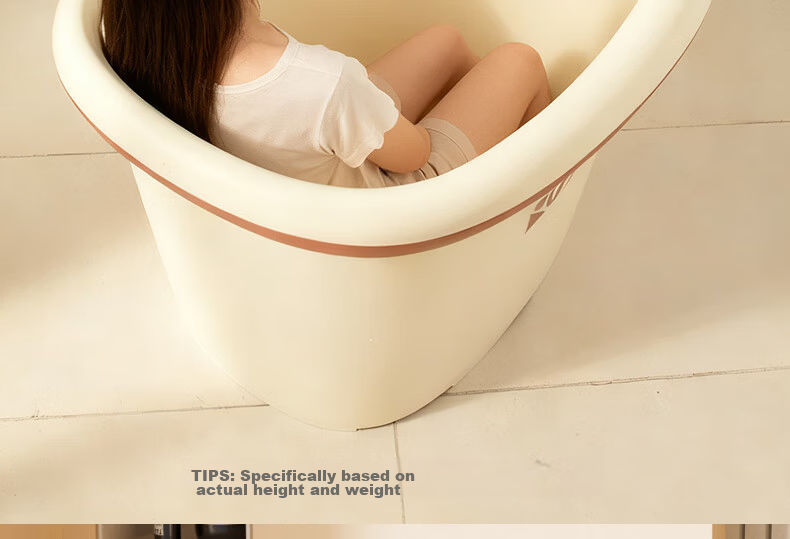 Rikang Bathtub, Children's Bathing Tub, Baby Swimming Tub, Home Bathtub with Free Bath Stool, Blue X1002-1 8