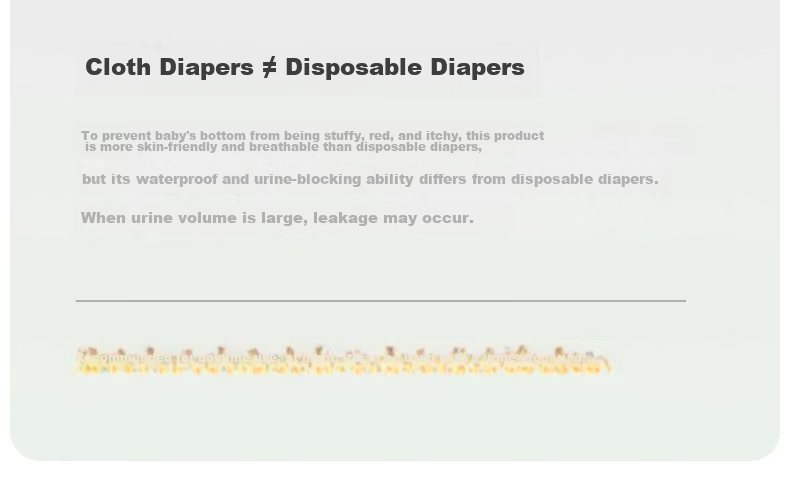 Aibedila Baby Diaper Training Pants Unisex Summer Waterproof Washable Potty Training Underwear 8