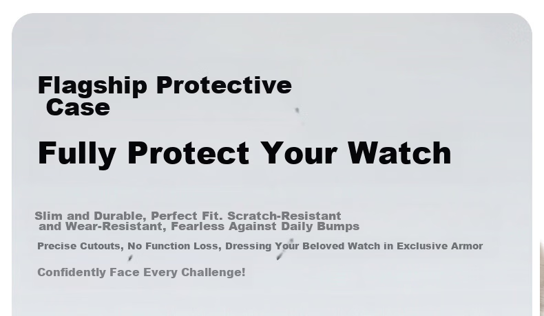 CHENSONG Protective Case for Xiaomi Band 9 Pro, Full Protection Film, Integrated Shell And Screen Protector, Anti-Scratch, Anti-Fingerprint, Shockproof Hard Shell, Transparent Versio 8