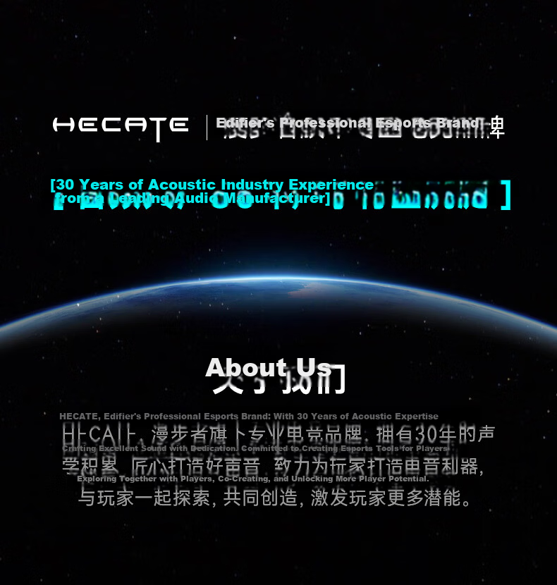 EDIFIER HECATE G2 Wireless Edition, 2.4G Wired Bluetooth Quad-Mode Headphones, Gaming Computer Wireless Dedicated Triangular FPS PUBG Valorant, White 1