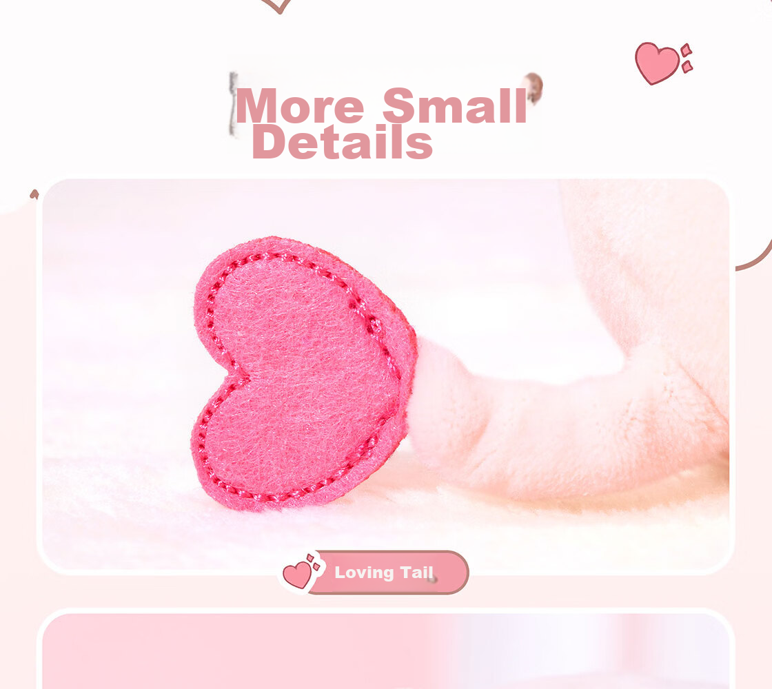 MINISO Bear Plush Doll Toy Stuffed Animal Pillow for Bed, Dormitory, Sleeping Companion Gift for Girls 9