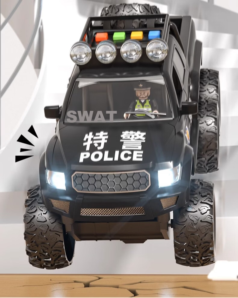 Mabaozibao Alloy Fire Truck Toy for Children Aged 1-3 Boys with Water Spray Function, Realistic Large-Scale Model Car 11