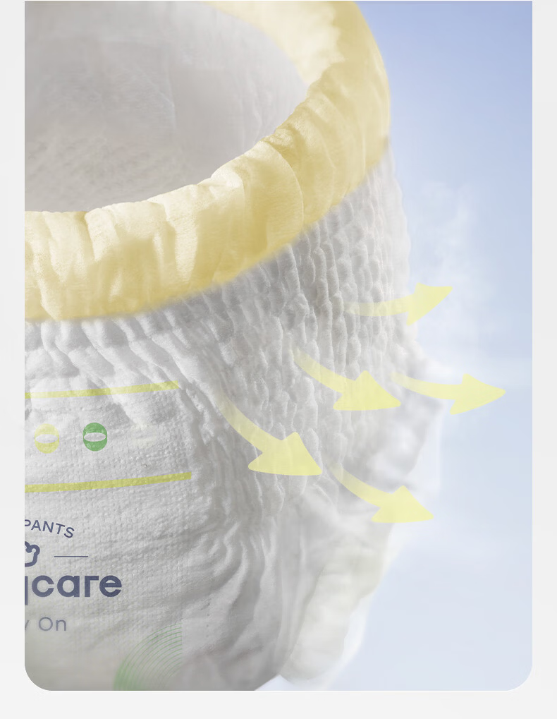 Babycare Easy-To Pull-Up Diapers XXXL Size 28 Pieces (17kg+), Shorts-Style Baby Diapers, Soft Breathable Easy-To 21
