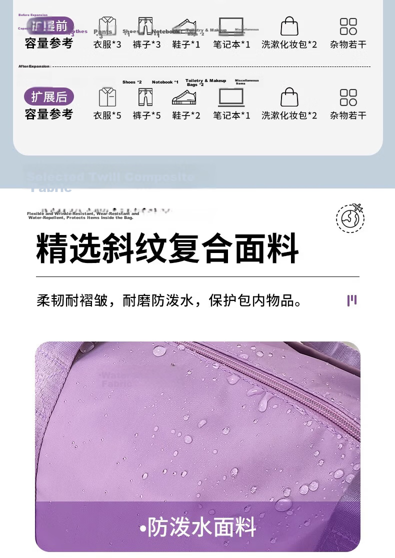 Jing Hui Si Chuang 600D Oxford Cloth Moving Packing Bag Travel Bag Courier Woven Bag Quilt Storage Bag Organizer Luggage Bag 9