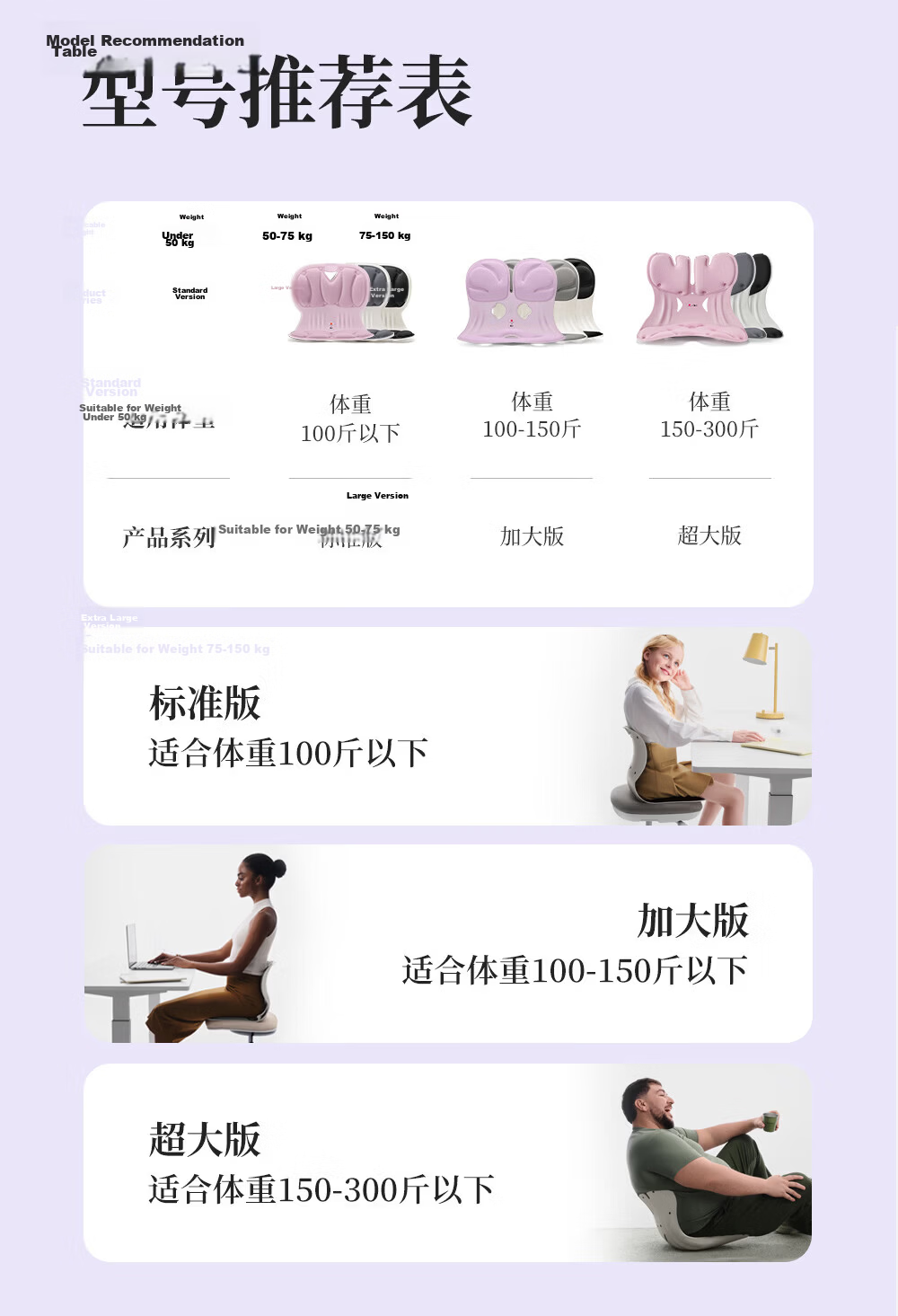 BKT Lumbar Support Seat Cushion Comfortable Ergonomic Student Stool Cushion Back Support Pad 11