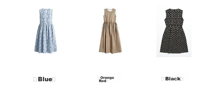 Demana [Artistic Forest Girl] Summer Ethnic Style Printed Round Neck Sleeveless Drawstring Slim Fit Dress for Women Premium Quality 24