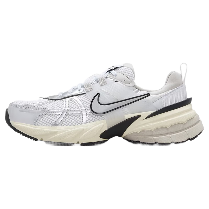Nike Women's Casual Shoes W NIKE V2K RUN Sports Shoes FD0736-100 White Gray Black Size 40