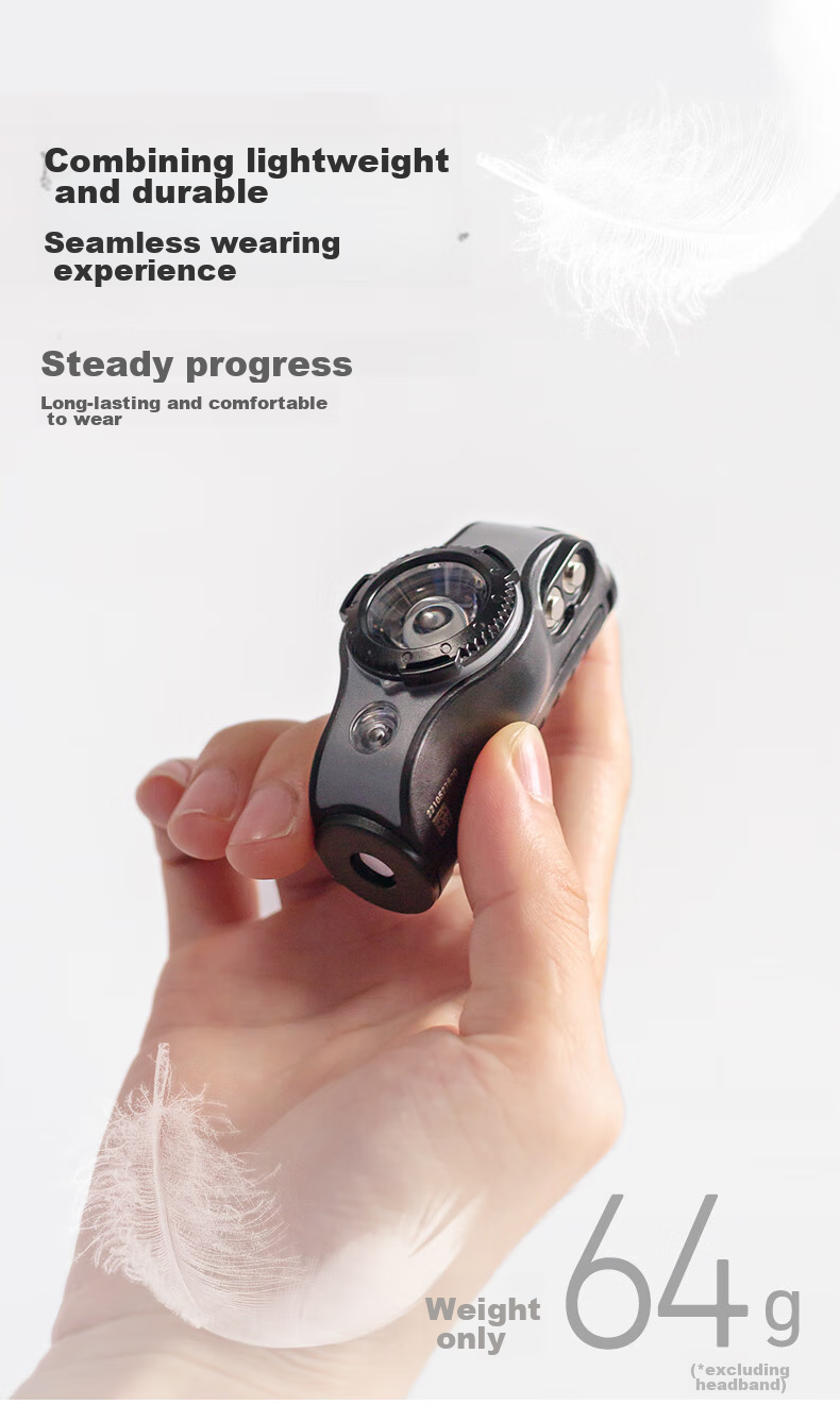 LED LENSER MH3 Long-Lasting High-Brightness Headlamp for Fishing, Off-Road Hiking, Mountain Climbing, Beach Combing with Replaceable Batteries 6