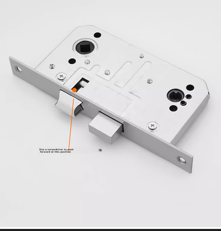 Dipu Fireproof Door Lock Stainless Steel Safety Passage Lock Fire Door Corridor Lock Premium Copper Core Fire Door Lock 7
