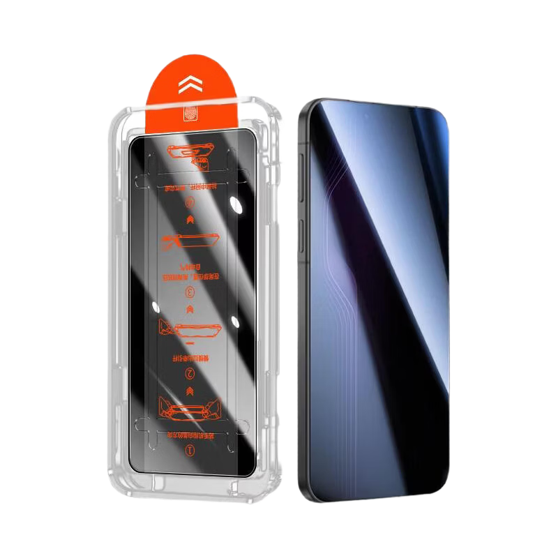 Mingying [2-Pack Privacy Screen Protector] Tempered Glass Film for OPPO A5, Full Coverage, High Transparency, Anti-Fingerprint, Anti-Drop, Easy Installation