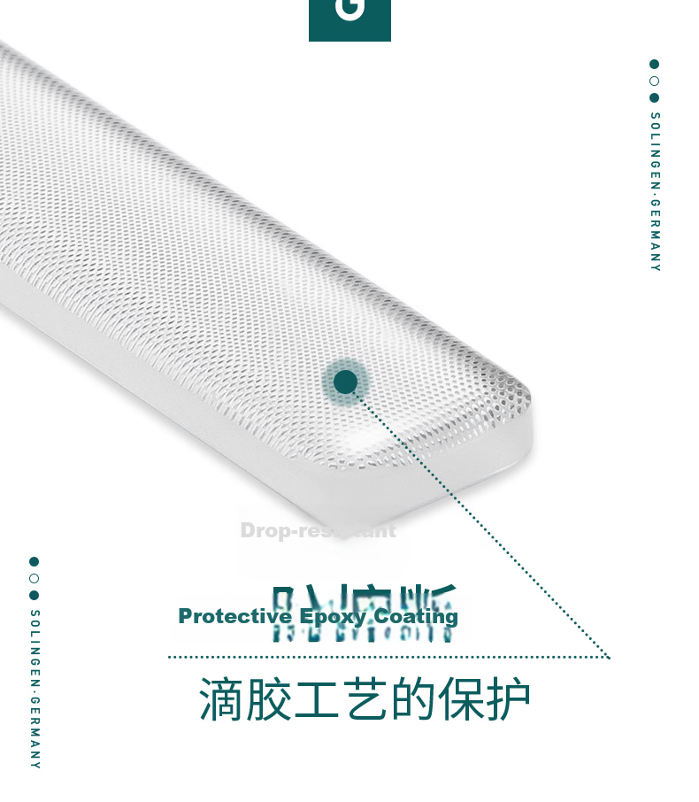 MR.GREEN German Glass Nail File Bright Nail Smoother Nail Buffing File Nail Shaping Pedicure Tool Nano File Mr-2166 Suitable for Children 12