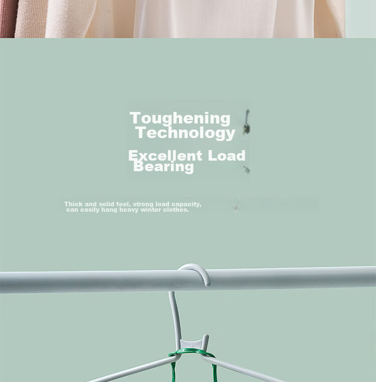 CHAHUA Thickened Seamless Hangers, Coat Hangers, Drying Racks, Clothes Hangers, Pack of 10, Made of PP Material, Anti-Breakage 8