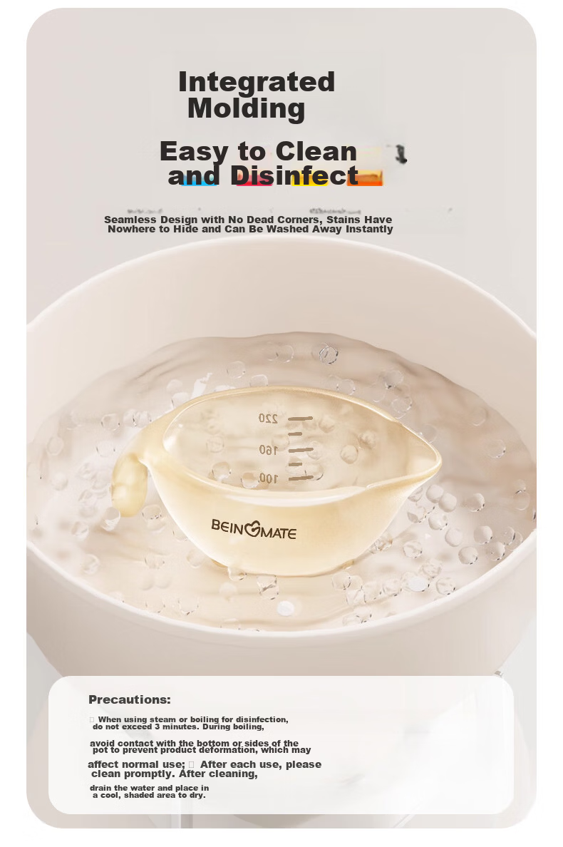 Beingmate Multifunctional Squeeze Rice Cereal Spoon Baby Food Feeder Silicone Fruit and Vegetable Teether Liquid Feeder Children's Lunch Box 12