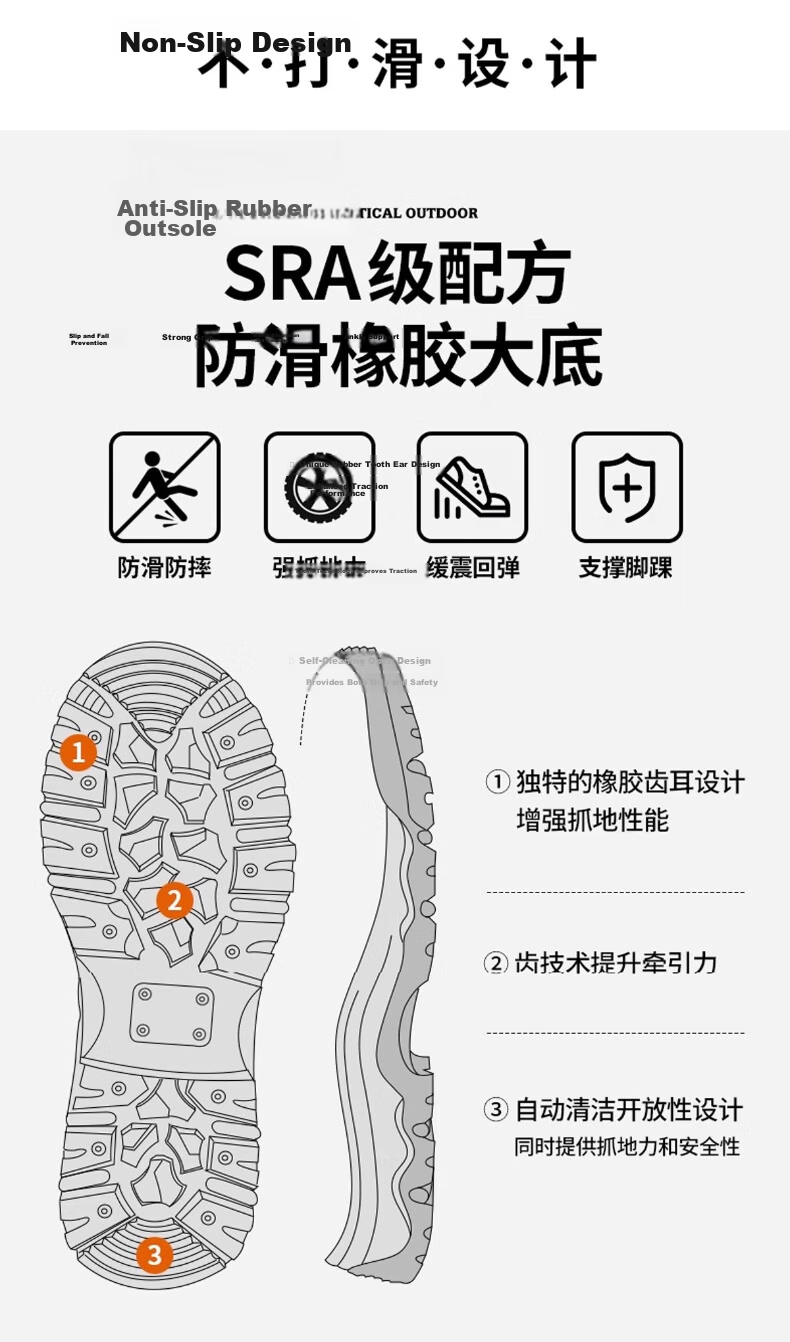 Free Soldier Mid-Top Hiking Boots for Men And Women, Outdoor Trekking Shoes, Non-Slip Wear-Resistant Desert Sandproof Breathable Training Boots, Sand Color, Size 44 17