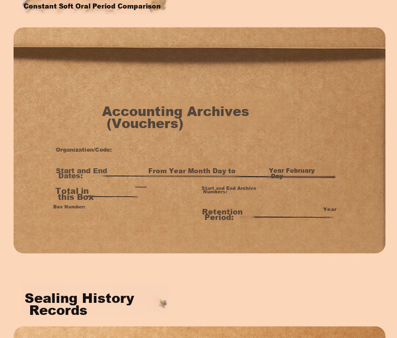 Deli Accounting Voucher Box File Box Three-Layer Thickened Cardboard Box Financial Voucher Invoice Document Storage Box Large Size 5-Pack PA123 13