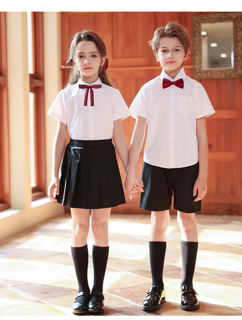 Yinuofang Children's Performance Costume Dress Kindergarten Class Uniform Summer Graduation Photo Primary School Choir Group 14