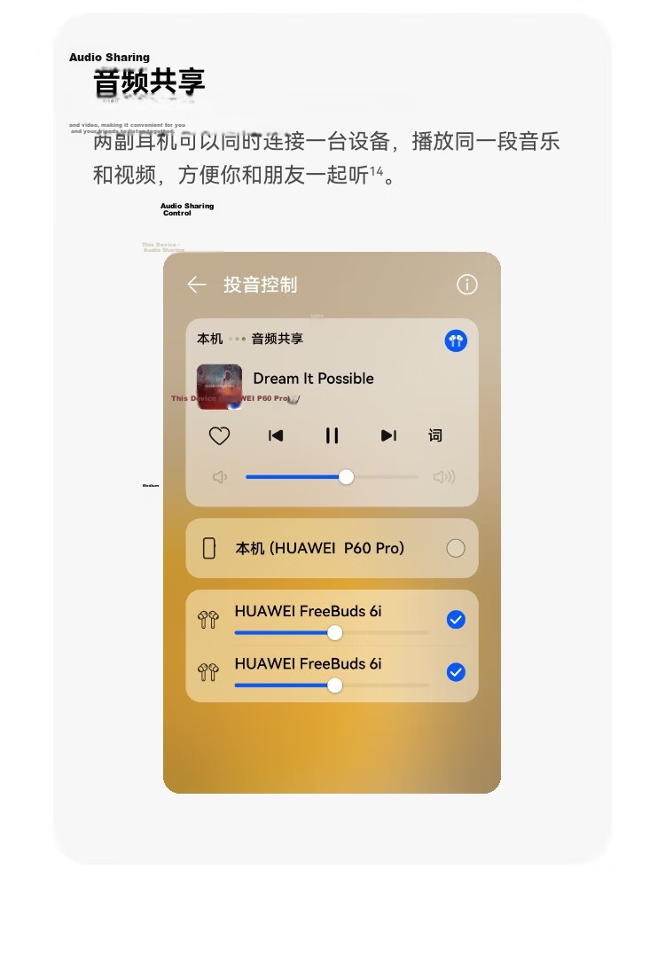 HUAWEI FreeBuds 6i Noise-Cancelling Bluetooth Earphones, Flagship-Level Noise Reduction Depth, Music And Gaming, Compatible with Android/iOS Phones, Phantom Black 19