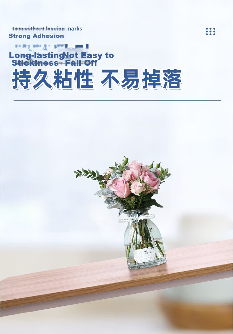 Tianshun Round Double-Sided Tape, Adhesive Stickers, No Trace Residue, Award Certificates, Dotted Glue Particles, Wedding Room Balloons, No Trace Residue, Wedding Character Stickers, Wedding Wallpaper Special, Wedding Car Stickers, Diameter 2cm, 140 Pieces 4