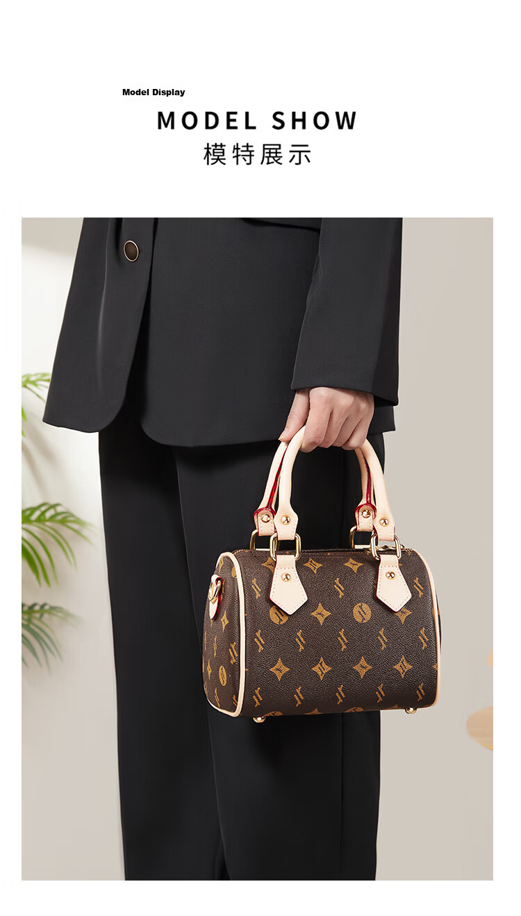 RED DRAGONFLY 2026 New Women's Bag Crossbody Shoulder Boston Luxury Handbag Birthday Gift for Mom 14