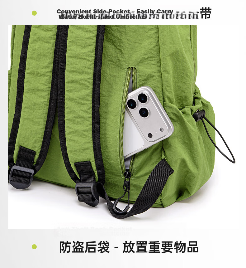 VICTORIATOURIST Men's Large Capacity Travel Backpack Laptop Bag Lightweight Outdoor Sports Hiking Bag 22