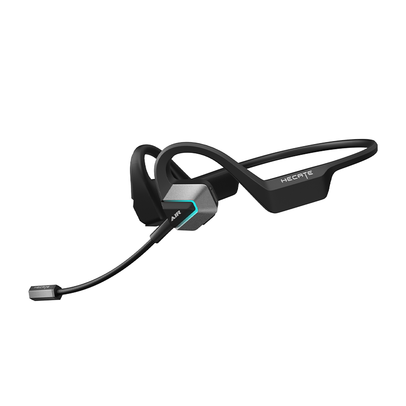 EDIFIER HECATE AIR3 Commander 2.4G Bluetooth Wireless Open-Ear Hook Bone Conduction Gaming Earphones Long Battery Life Running Sports Headset Interstellar Black