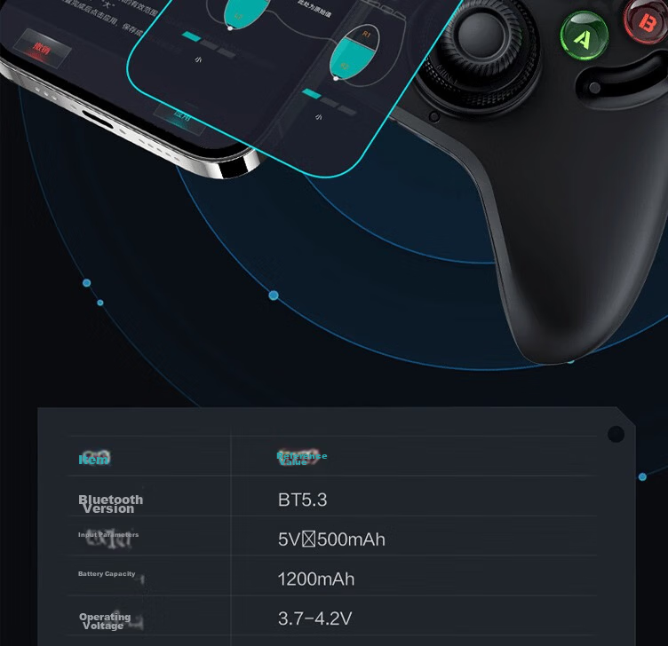 ThundeRobot G80 Thunder Blade Wireless Game Controller with HD Speaker, Force Feedback Switchable Joystick, Character Switching, Xbox-Like Bluetooth Motion Sensing PC Computer NS TV Steam White 27