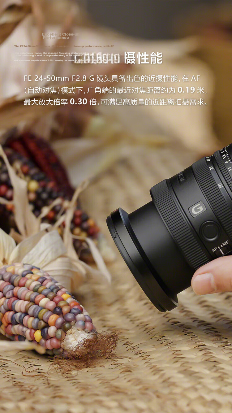 SONY FE 20-70mm F4 G New Generation Full-Frame Compact Standard Zoom Ultra Wide-Angle G Lens (SEL2070G) 7