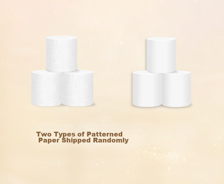 Qingfeng Coreless Toilet Paper Gold Edition 4-Ply 2000g Total 12 Rolls Thick and Heavy Toilet Tissue Rolls 2
