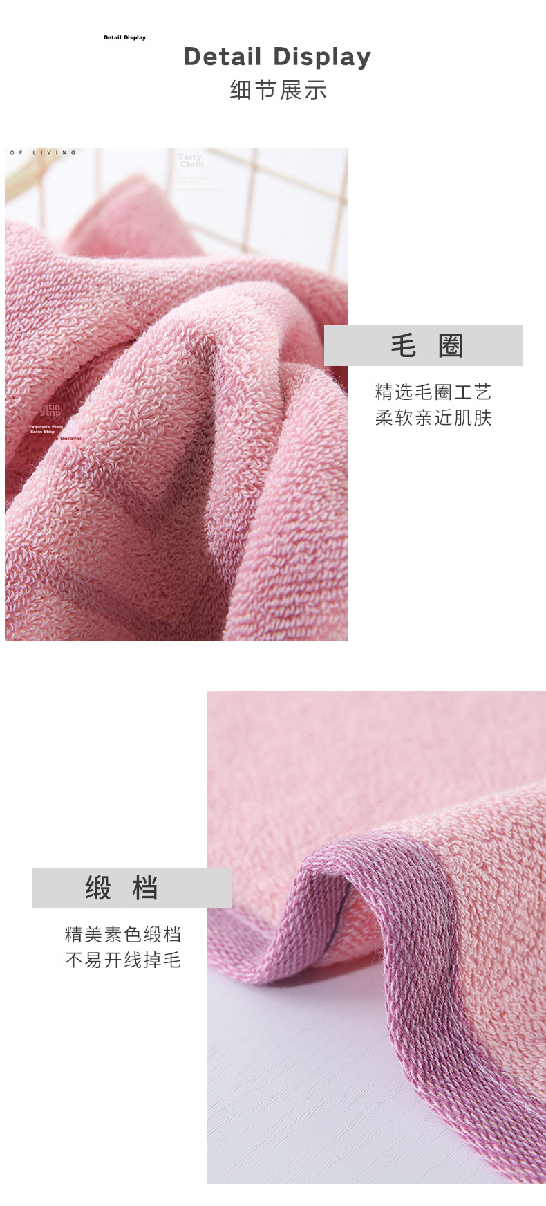 KING SHORE Cotton Towel, Grade A Thickened Absorbent Face Towel, Xinjiang Cotton Sports Towel, Gray-Brown, 4-Pack, 70*34cm, 106g 8