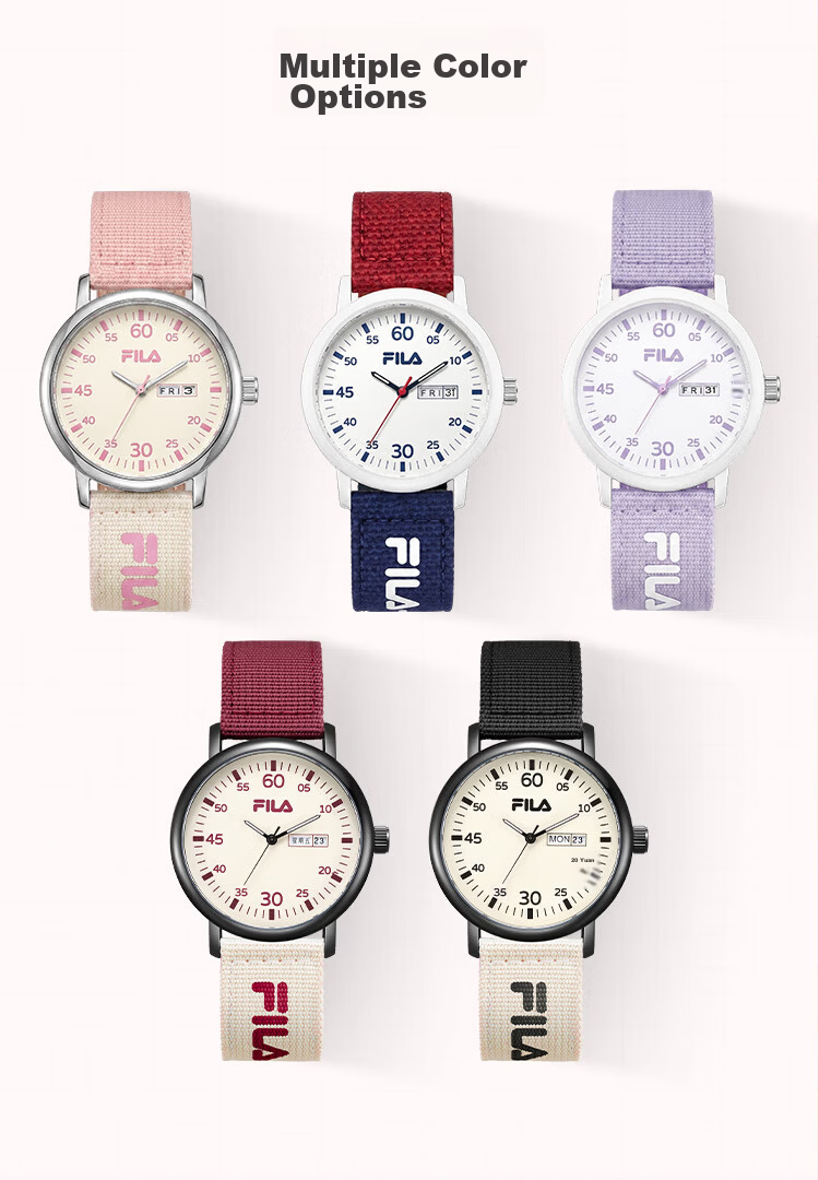 FILA Women's Watch, Student Watch, Middle School Exam Gift, Sports Children's Watch for Primary And Secondary School Students, Exam Watch 6835-002 10
