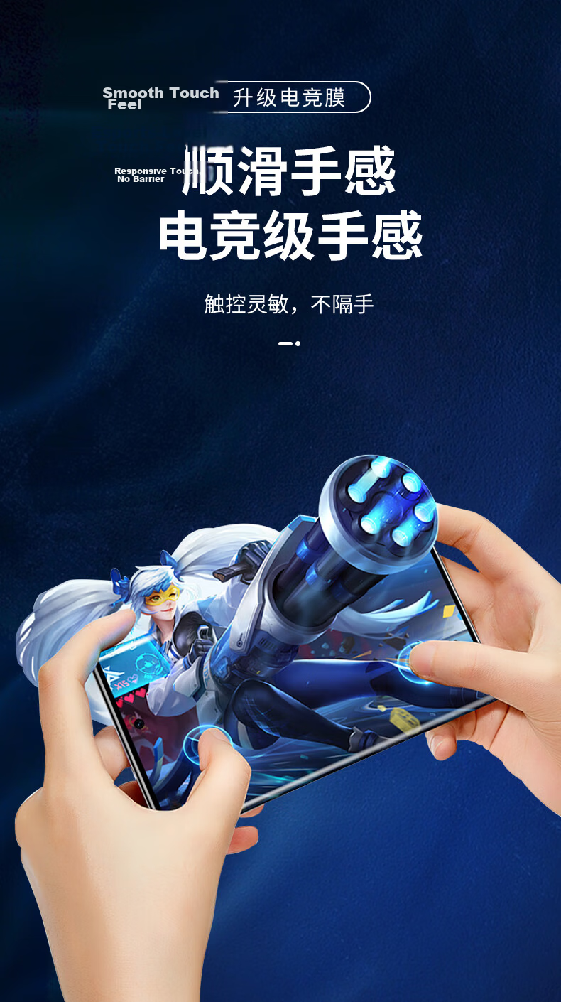Smorss [Dust Removal Instant Sticker], Privacy Screen Protector for Honor Magic7, Full Coverage Tempered Glass Film for Honor Magic7, HD Anti-Drop Anti-Fingerprint Anti-Peeping 8