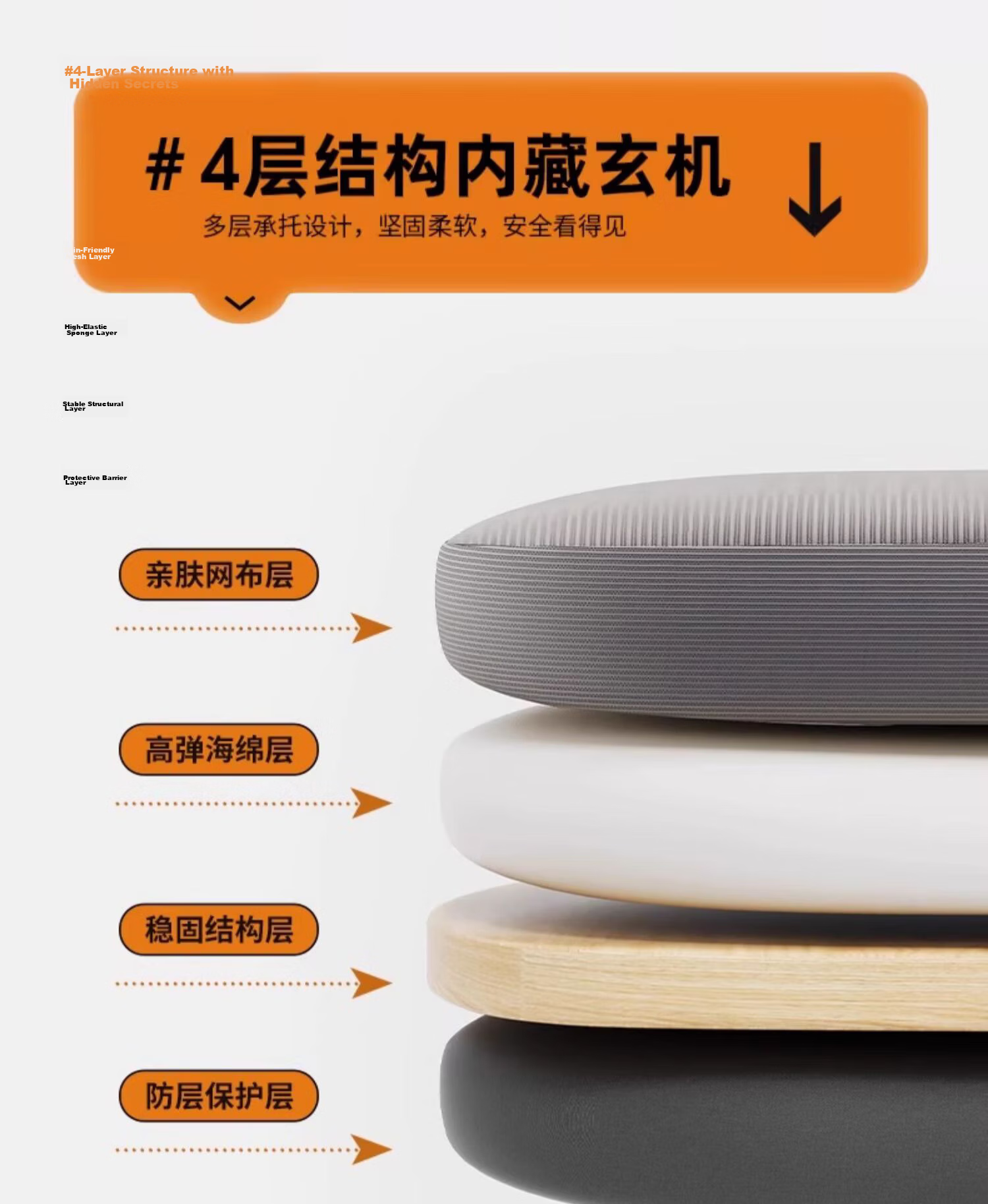 Quanpinwu Computer Chair, Study Chair, Office Chair, Ergonomic Chair, Student Chair, Lumbar Support Chair, Leisure Chair, Home Office Chair 11