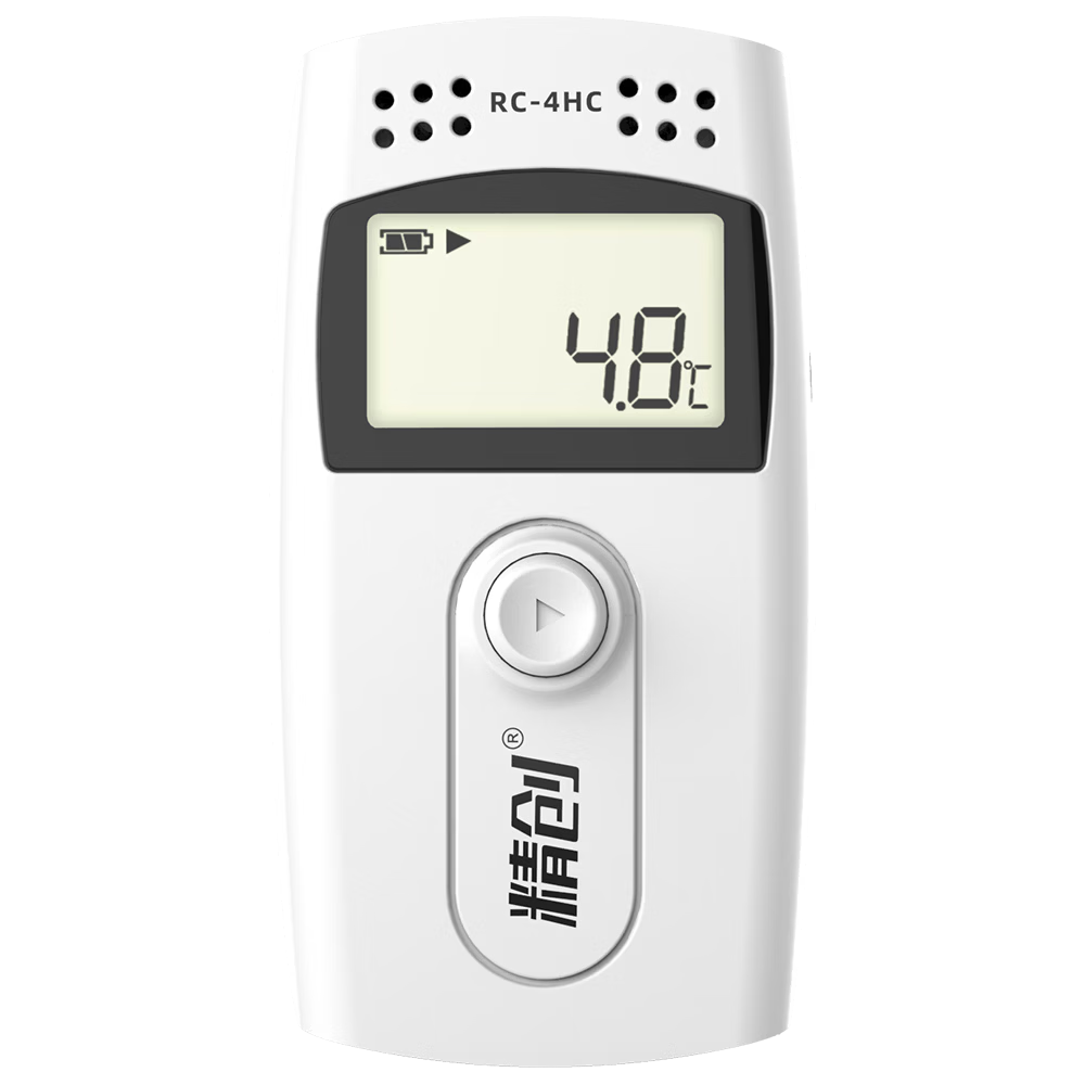 Elitech RC-4 Temperature Data Logger GSP Pharmaceutical High-Precision USB Hygrometer with Probe and Export Function