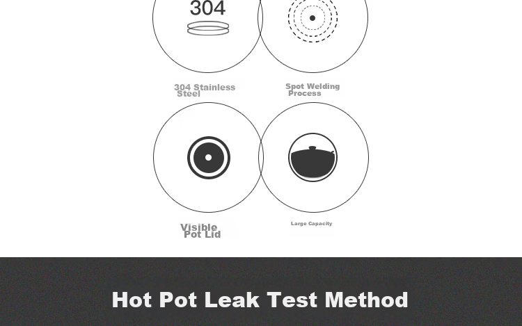 Maxcook Double-Sided Hot Pot, 32cm Thickened 304 Stainless Steel with Lid And Hot Pot Spoon, Compatible with Gas And Induction Cooktops, MCT963 7