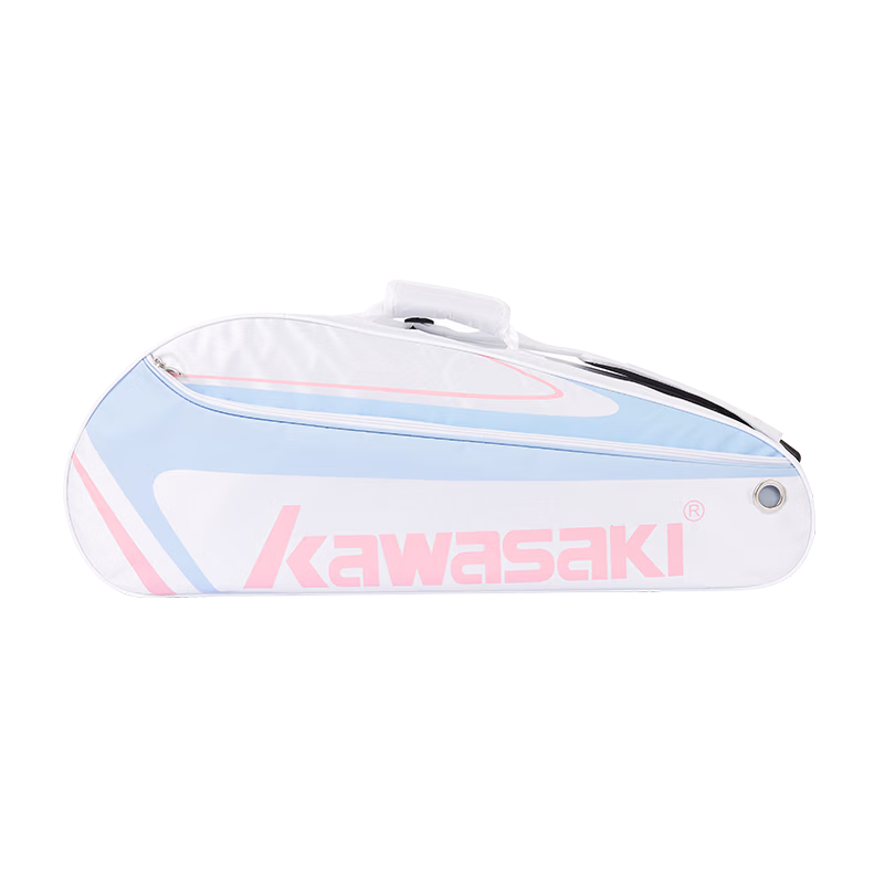 KAWASAKI Badminton Bag Large Capacity Handheld Shoulder Bag Racket Bag 3-Pack A8354 Breeze Blue