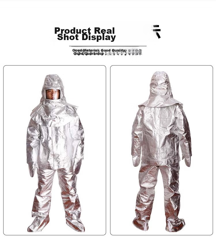 Minggu Heat Insulation Suit 500°C High Temperature Resistant Workwear Anti-Scald Protective Clothing CW656181 11
