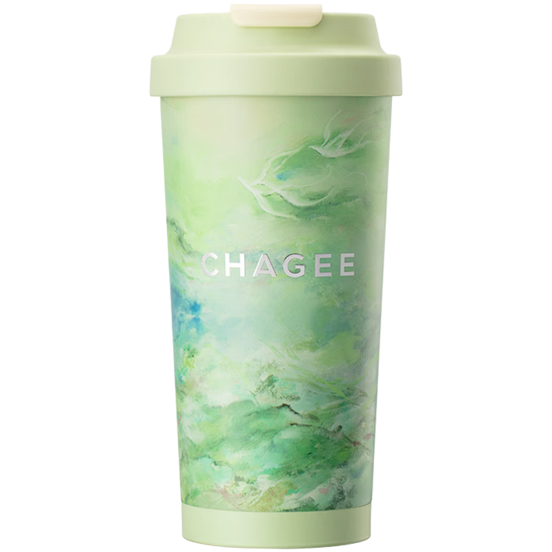 CHAGEE One-Press Open Insulated Bottle 316L Stainless Steel Large Capacity Coffee Ice Water Cup Teacher's Day Gift Xing Shi Chunshan
