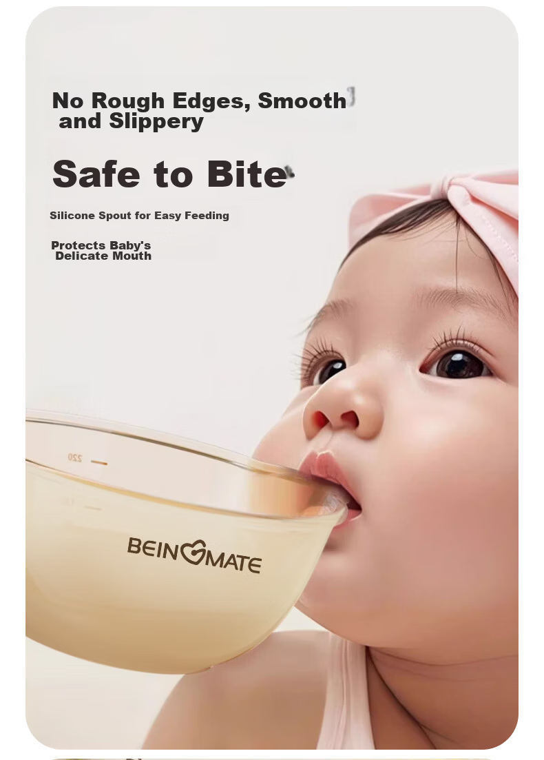 Beingmate Multifunctional Squeeze Rice Cereal Spoon Baby Food Feeder Silicone Fruit and Vegetable Teether Liquid Feeder Children's Lunch Box 3