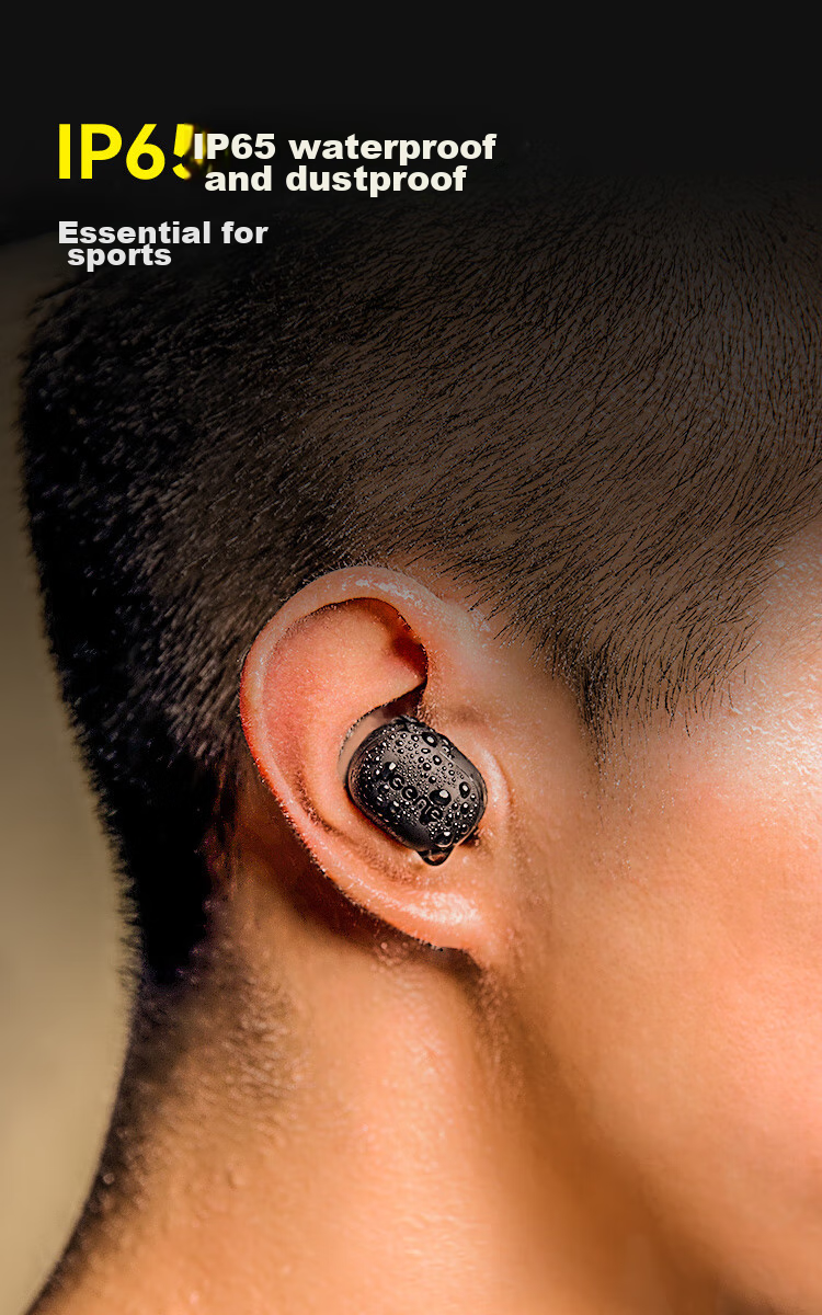 IGene [Long Battery Life, Noise-Cancelling Earbuds] 6.0 Bluetooth Headphones, Wireless In-Ear, High-Definition Sound Quality, Microphone for Calls, Music, Gaming, Low Latency, Invisible Cool Dog, NetEase Cloud Mobile Phone 26