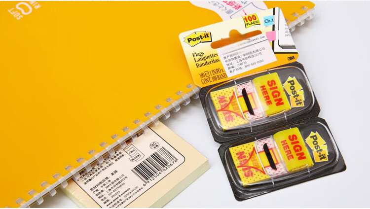 3M Post-it Notes Arrow Flag Reminder Labels Stationery 680-SH2 100 Sheets 5