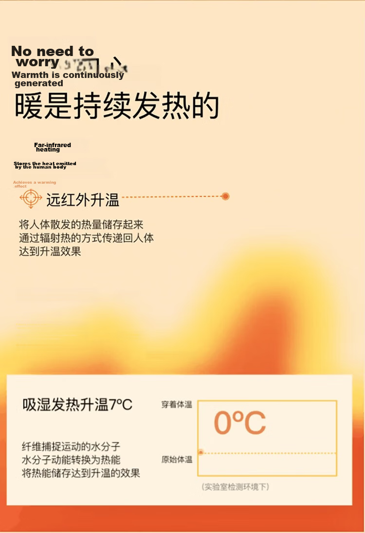 Herbal Original Thermal Underwear for Women [Cashmere Heat] Slim Fit Antibacterial Autumn Winter Body Shaping Set (Top & Bottom) 7